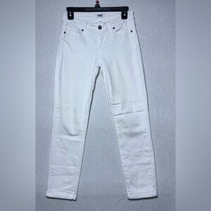 PAIGE kylie crop WHITE JEAN WOMENS SIZE 26